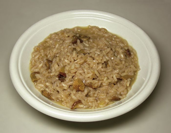 Risotto coi funghi